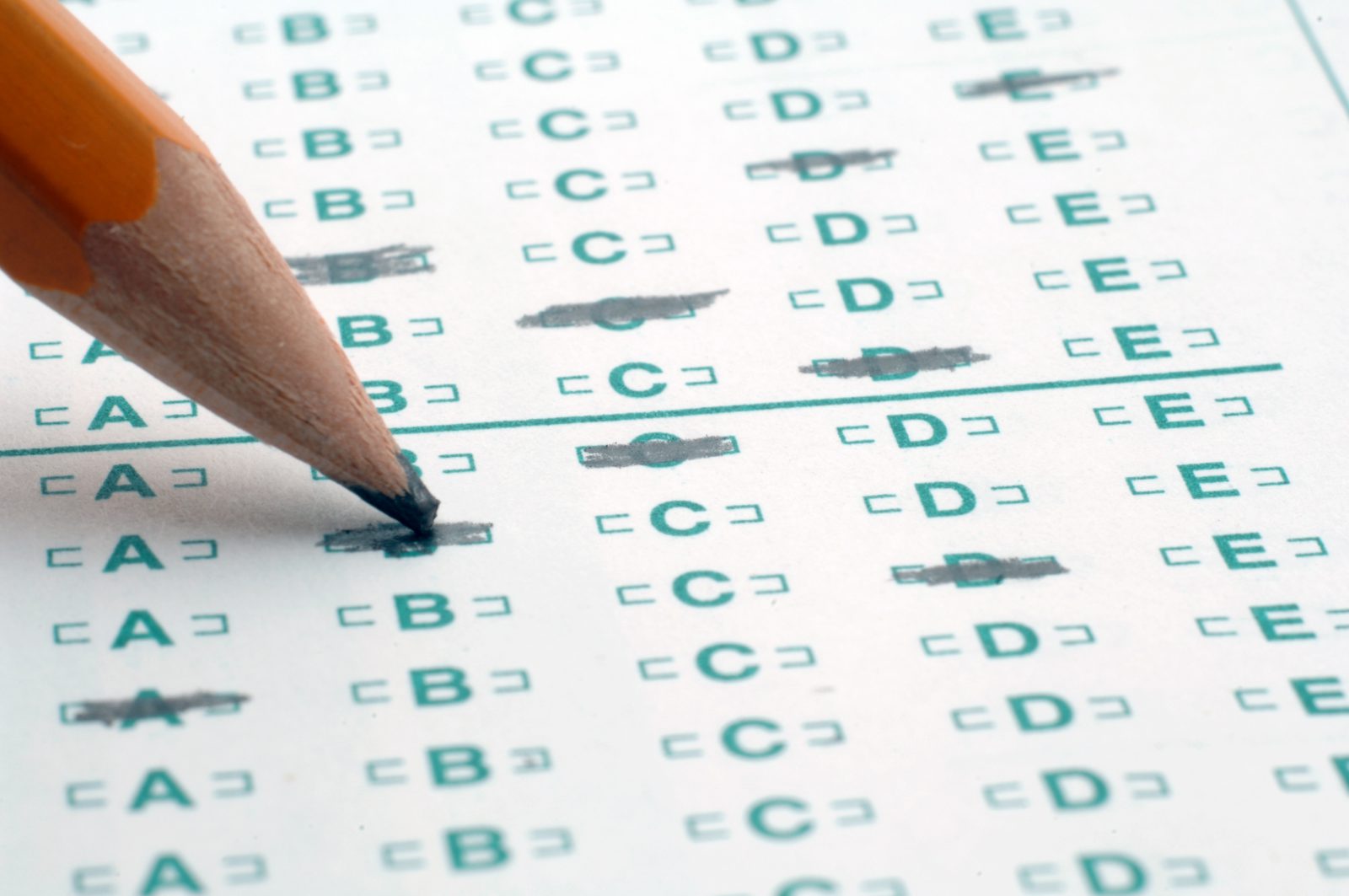 Scantron Score Chart 2018