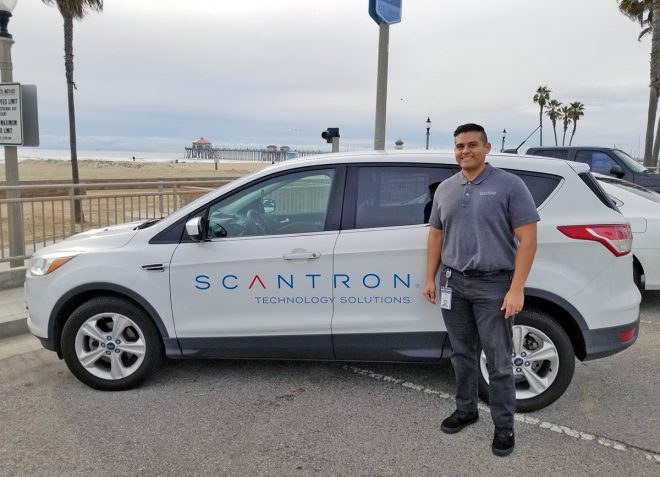 Mario Lopez at the main pier at Huntington Beach, CA